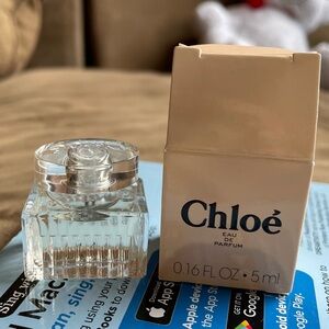 NIB New Chloé Eau de Parfum for women 0.16 fl oz / 5 ml